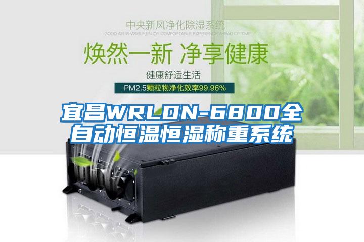 宜昌WRLDN-6800全自動恒溫恒濕稱重系統